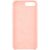 Чехол для iPhone InterStep iPhone 8/7 Plus SOFT-T METAL ADV розовый